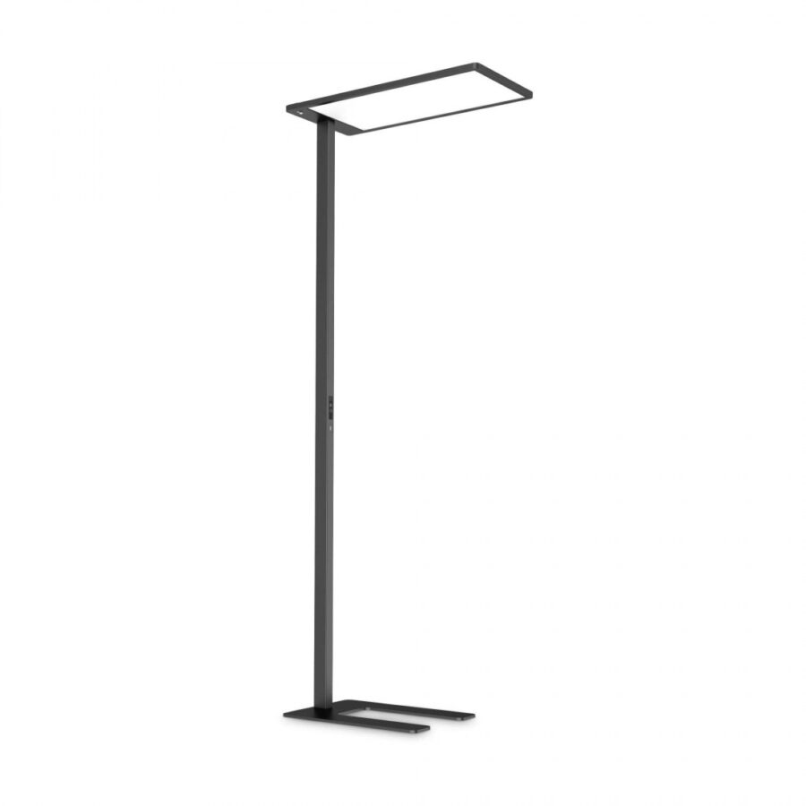 Lampadar de interior COMFORT - Art. 306469, Ideal Lux, Negru, 4000K