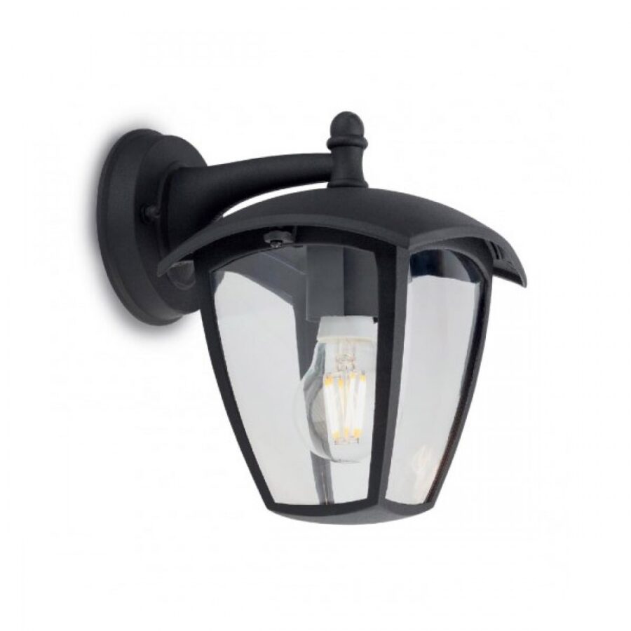 Aplică pentru exterior EDMOND - Art. 9155, Smarter, E27, Negru