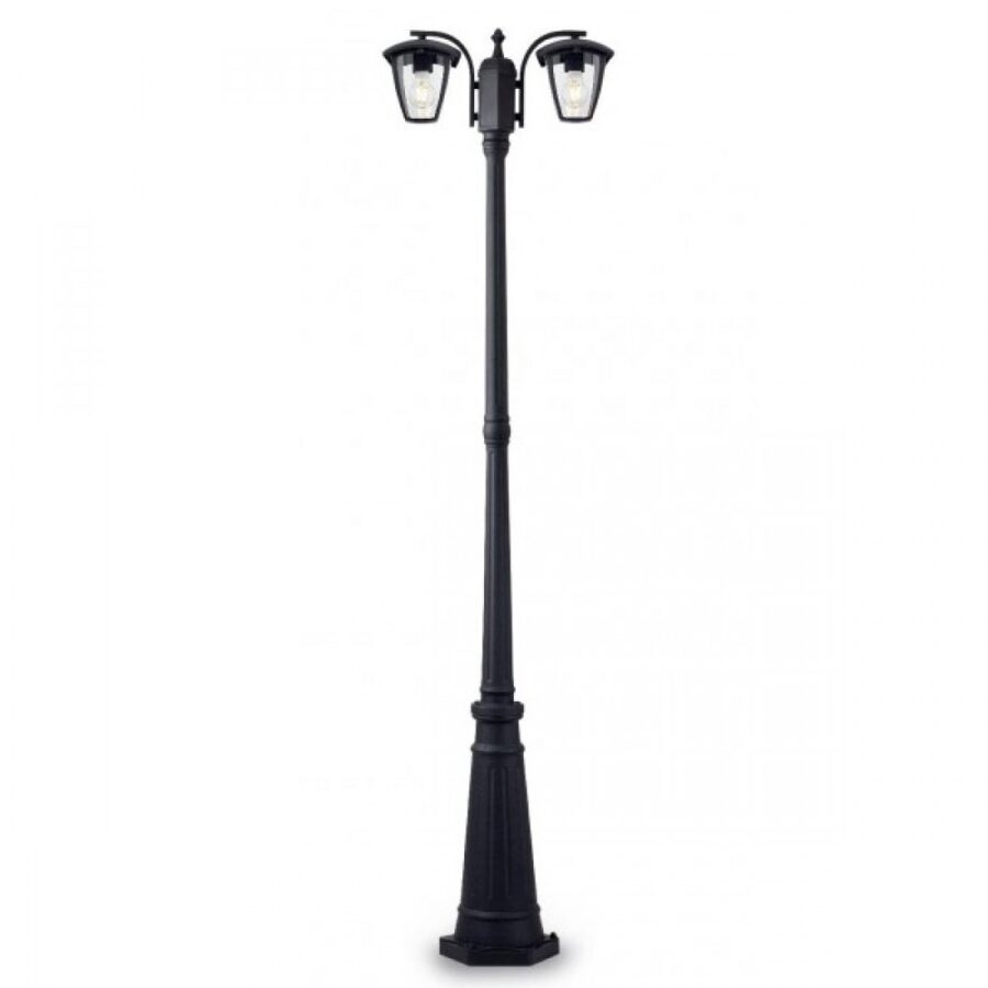 Stâlp pentru exterior EDMOND - Art. 9158, Smarter, E27, Negru