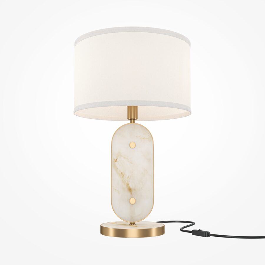 Veioză de interior Maytoni Marmo - Art. MOD099TL-01G, Auriu
