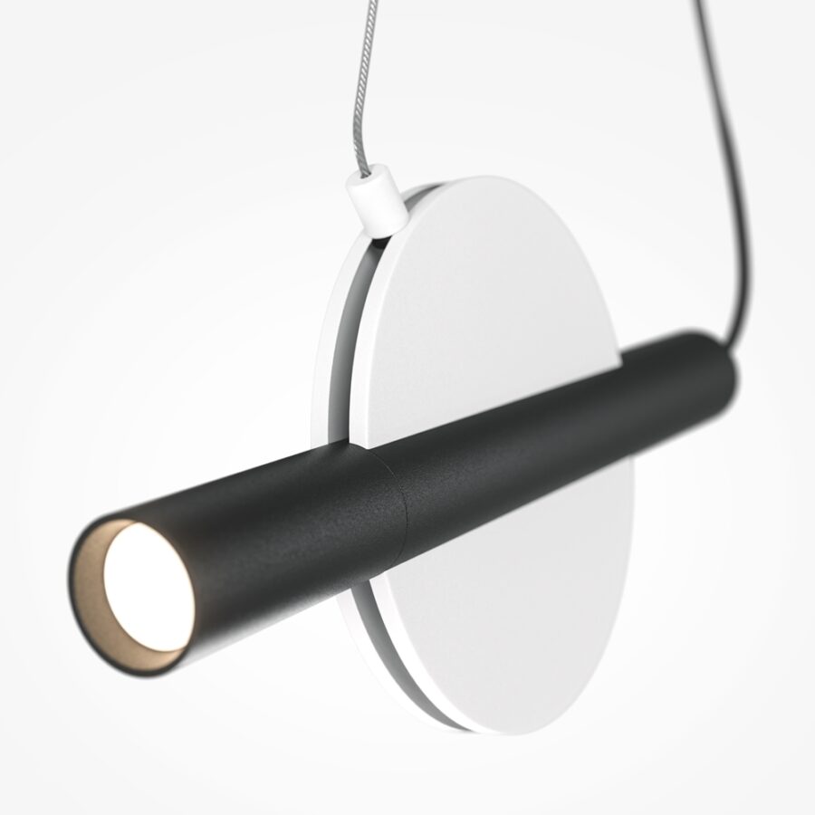 Pendul de interior Maytoni Enigma - Art. MOD150PL-L5W3K, Alb
