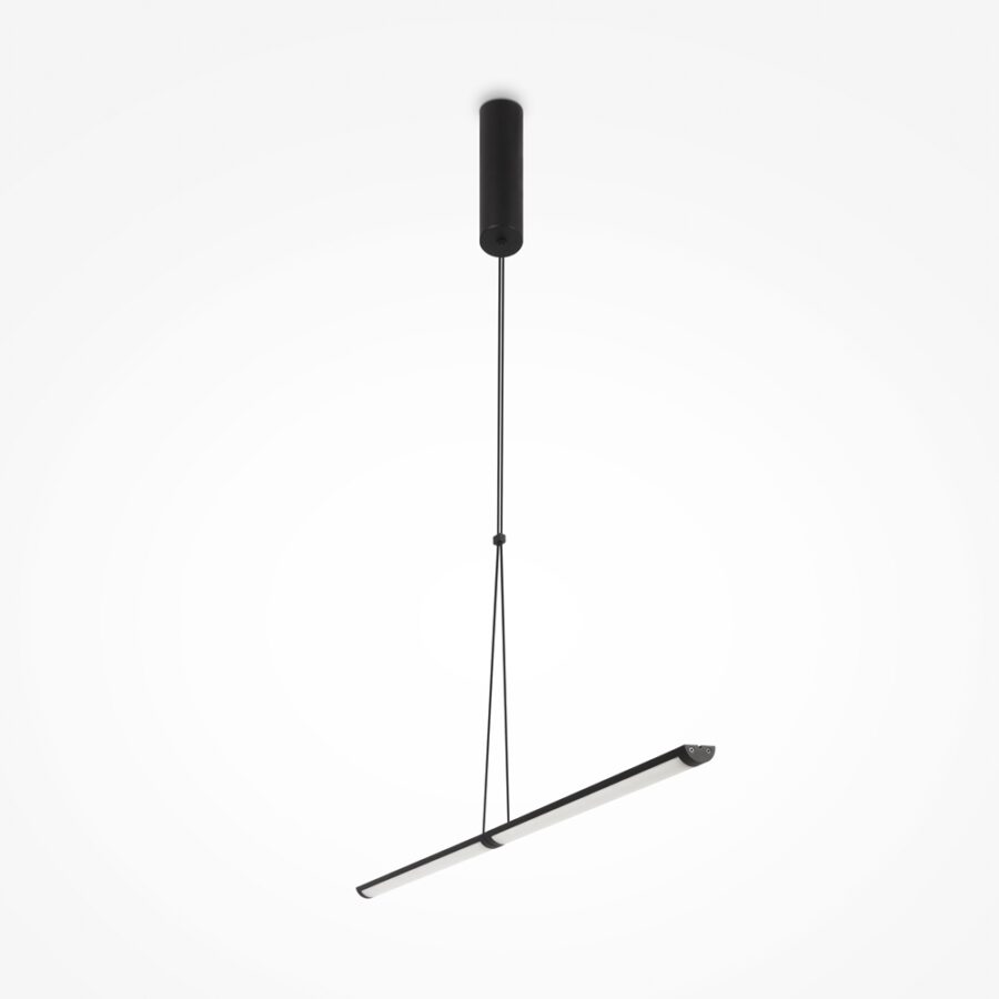 Pendul de interior Maytoni Supersymmetry - Art. P096PL-L11BK, Negru Mat