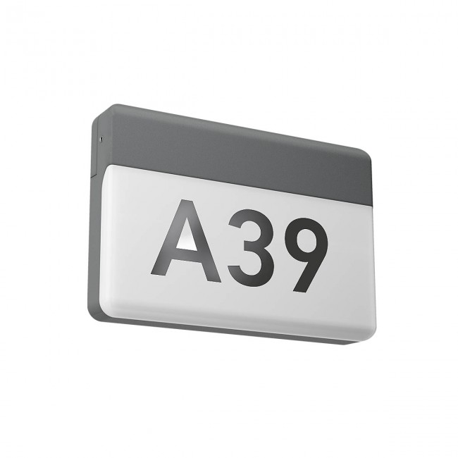 Aplică de exterior Civic - Art. 90471, Redo, negru