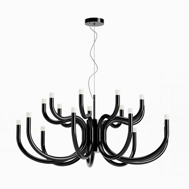 Candelabru de interior LUXOR - Art. 01-3234, Redo, LED, 81W, Negru