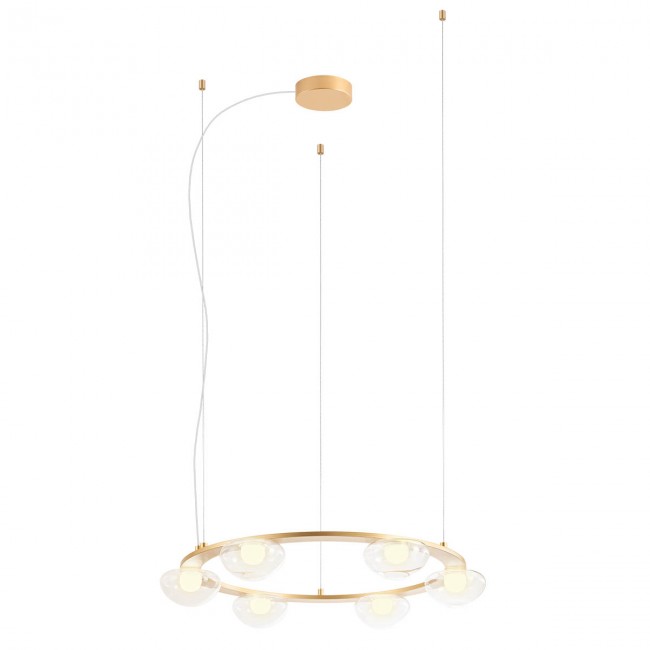 Suspensie de interior SINCLAIR - Art. 01-3247, Redo, LED, 37.2W, Auriu