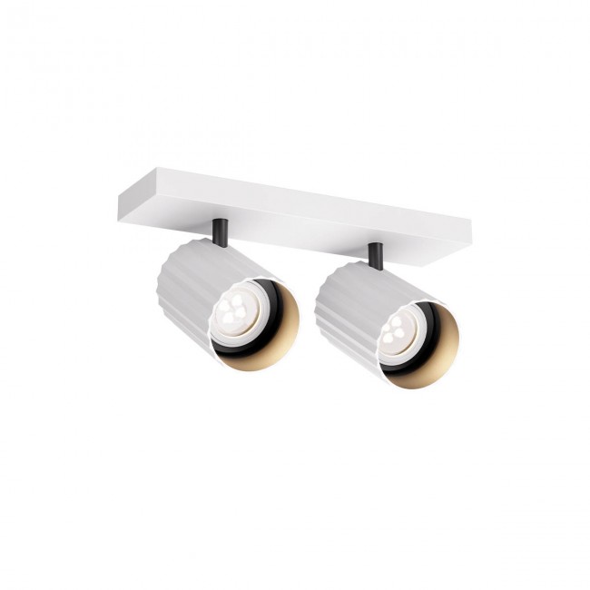 Miniproiector de interior DELPHI - Art. 01-3401, Redo, GU10 2X7W, Alb Mat