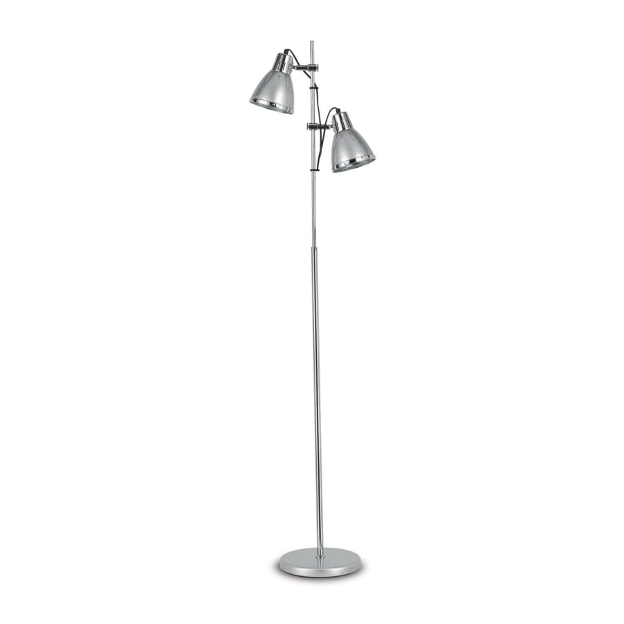 Lampadar de interior ELVIS - Art. 042794, Ideal Lux, Argintiu
