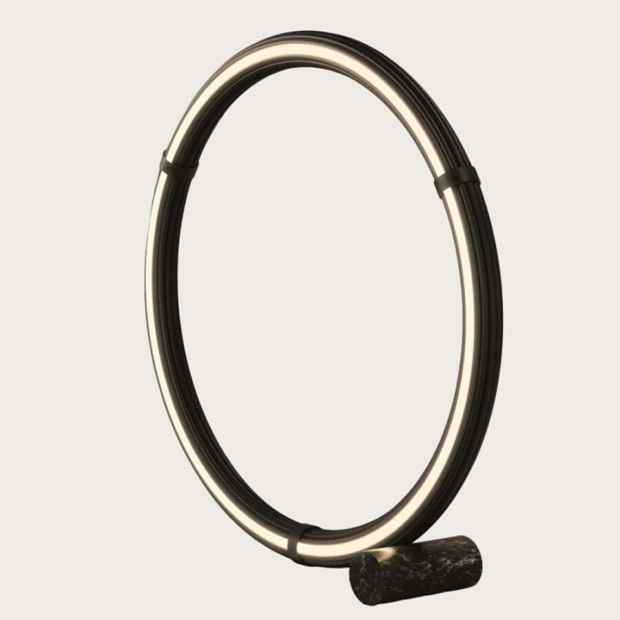 Lampadar de interior ELLI - Art. P1311, Aromas del Campo, Negru