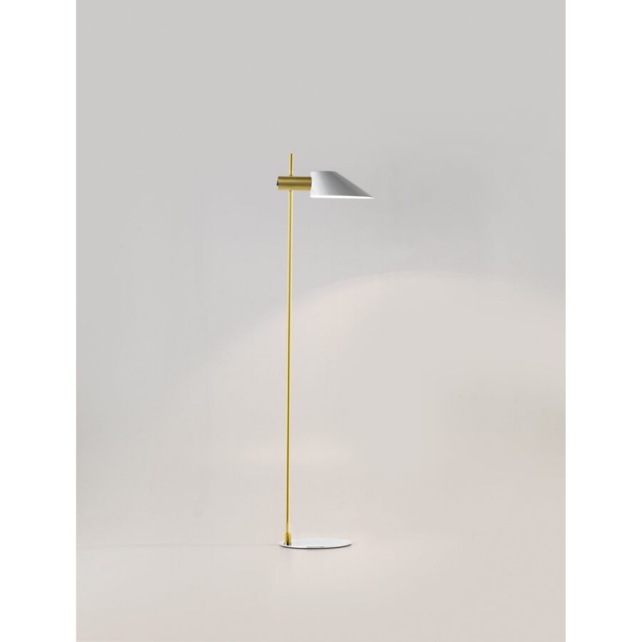 Lampadar de interior COHEN - Art.P1196, Aromas del Campo, Alb/Alamă