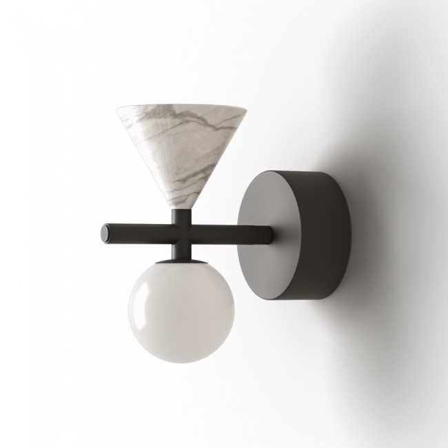 Aplică de interior ONETA - Art. A1299, Aromas del Campo, Negru/Alb