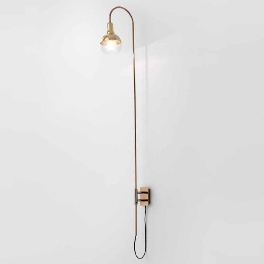 Aplică de interior HELMET CURVE - Art. A1219, Aromas del Campo, Auriu