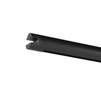 Șină XROD echipată cu un circuit pentru 48V DC 1.8 Mr Negru