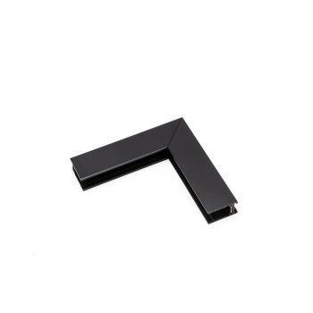 Element de structură cu montaj aparent în planuri diferite (unghi intern) XCLICK S 90grd 48V DC IP20 Negru