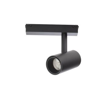 Proiector orientabil și dimabil (DALI) pentru montajul în profilele sistemelor XCLICK M 12,9W 48V 4000K Negru