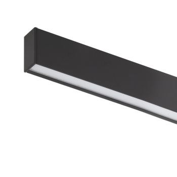 Corp de iluminat liniar XTRIM S 50W 48V 2700K 1490x14,6x24,5 mm Negru