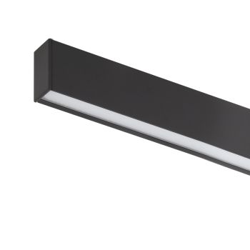 Corp de iluminat liniar XTRIM S 50W 48V 3000K 1490x14,6x24,5 mm Negru