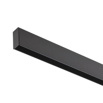 Profil linear de structură XTRIM S cu cablu de alimentare 48V 2m Negru