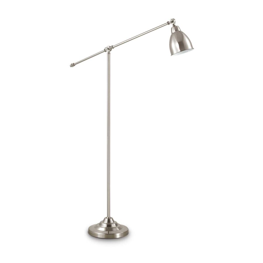 Lampadar de interior NEWTON - Art. 015286, Ideal Lux, Nichel