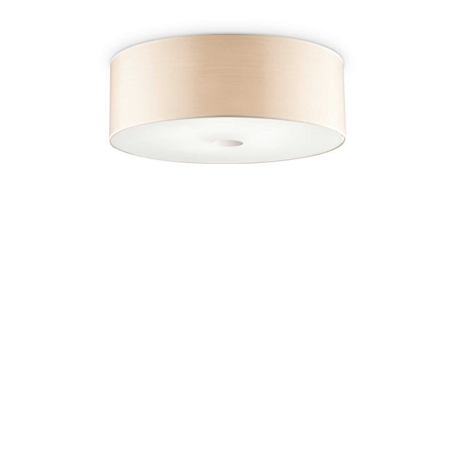 Plafonieră de interior WOODY - Art. 090900, Ideal Lux, Bej