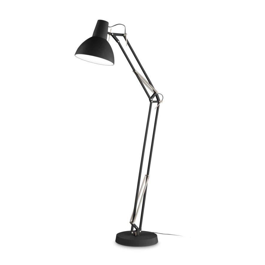 Lampadar de interior WALLY - Art. 265292, Ideal Lux, Negru