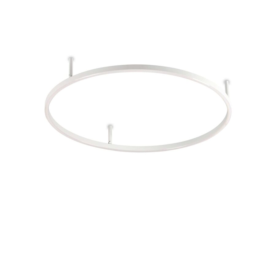 Plafonieră de interior ORACLE SLIM - Art. 265995, Ideal Lux, Alb