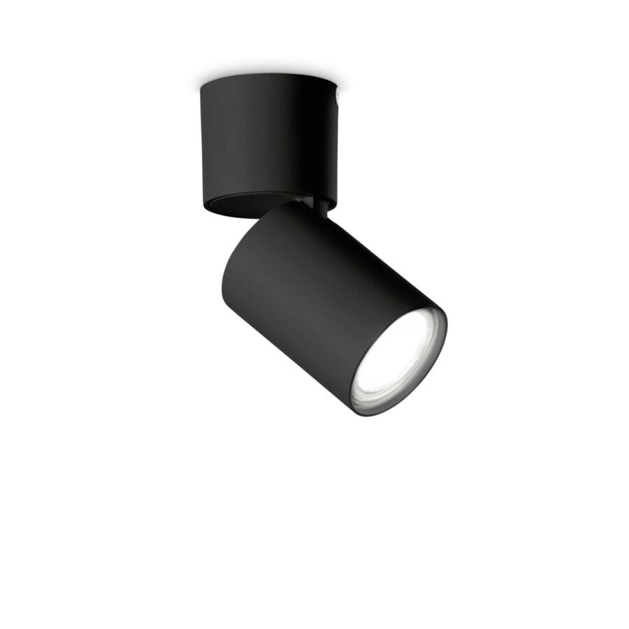 Plafonieră de interior TOBY - Art. 271545, Ideal Lux, Negru