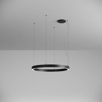 Corp de iluminat cu montaj pe plafon sau suspendat XAMBIT 4000K 105° Negru mat