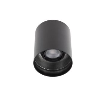 Plafonieră rotundă de interior, pentru montaj aparent, LED XARNO 13W 3000K Negru mat