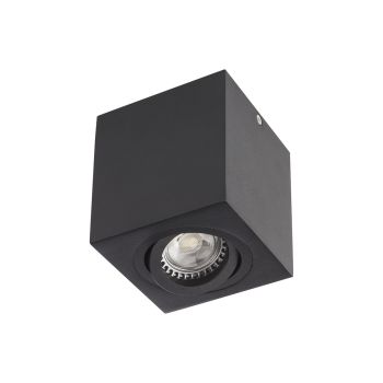 Plafonieră orientabilă XBRIX pentru un bec cu LED-uri cu dulie GU10/PAR16 1x50W max. 230V AC Negru