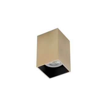 Plafonieră pătrată LED XCARD GU10/PAR16 1x50W max. 230V AC Auriu