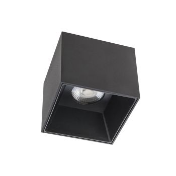 Plafonieră pătrată LED XCORE 18W 220-240V AC 3000K CRI.80 38° Negru mat