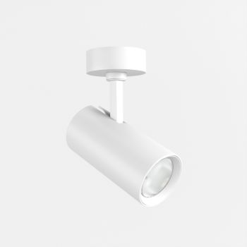 Proiector orientabil de interior, cu bază de montaj pe tavan sau perete, LED XGAMMA 1x20W 220-240V AC 4000K CRI.90 38° Alb mat