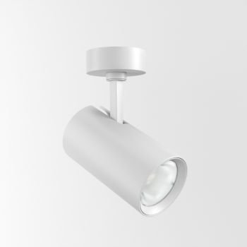 Proiector orientabil de interior, cu bază de montaj pe tavan sau perete, LED XGAMMA 1x20W 220-240V AC 3000K CRI.90 38° Alb mat