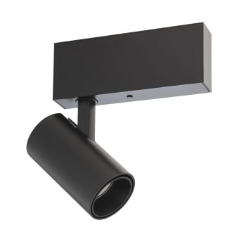 Mini proiector orientabil și dimabil XTRIM DALI cu braț de montaj vizibil 3000K CRI90 20° Negru