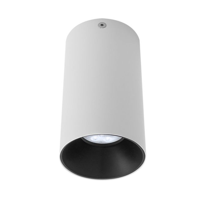 Plafonieră rotundă LED XNITRO GU10/PAR16 1x50W max. 230V AC Alb mat/Negru mat