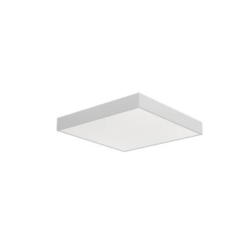 Corp de iluminat pătrat cu montaj pe plafon sau suspendat XPILL 3/4/6000K CRI.80 110° Alb mat