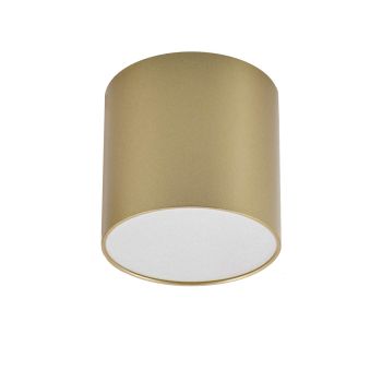 Plafonieră rotundă LED XROLL 9W 220-240V AC 4000K CRI.80 120° Auriu