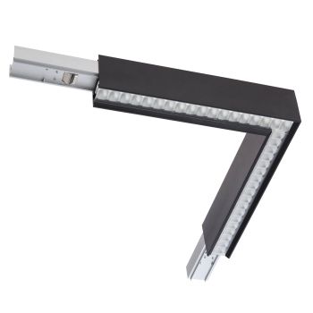 Element de structură pentru realizarea conexiunii la 90° XUNO DALI 4000KNegru mat