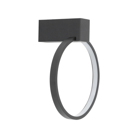 Aplică de interior CIRCOLO LED XS 3000K WH-18 - Art. 10808, Nowodvorski, Negru/Alb