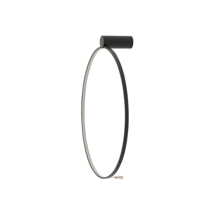 Aplică de interior CIRCOLO LED S 3000K CH-45 - Art. 10928, Nowodvorski, Negru/Alb