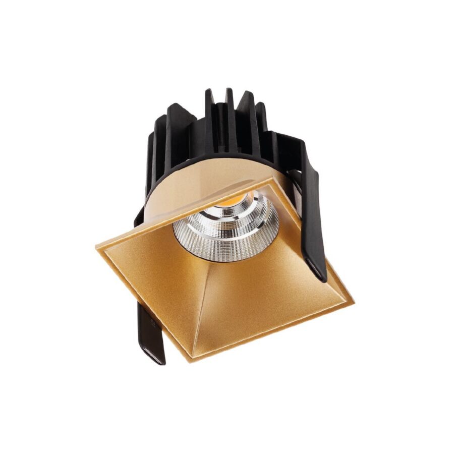 Spot XDOMINO 1x11/15W 500/700mA 2-22/24V 4000K CRI.80 UGR<19 50° Auriu