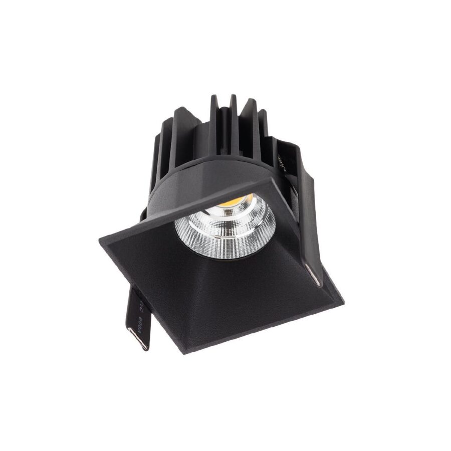 Spot XDOMINO 1x11/15W 500/700mA 2-22/24V 3000K CRI.90 UGR<19 50°, Negru mat