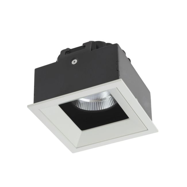 Spot încastrat XDEEP cu luminanță redusă 1x10,5W 4000K CRI.90 UGR<19 36°, Alb mat