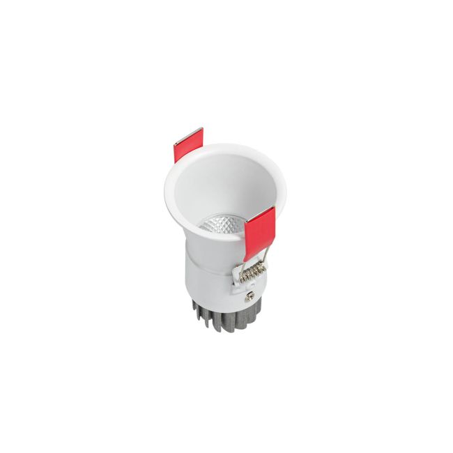 Spot încastrat XKAPPA cu luminanță redusă 1x5W 2700K CRI.90 24° UGR<17, Alb mat