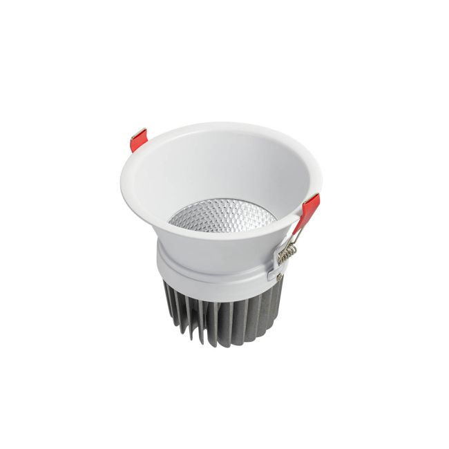 Spot încastrat XKAPPA cu luminanță redusă 1x25W 2700K CRI.90 24° UGR<17, Alb mat