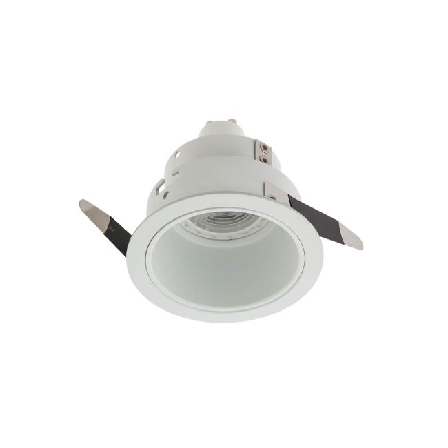 Spot încastrat în plafon fals, fix, rotund XTON GU10/PAR16 1x50W max. 230V, Alb mat/Alb mat