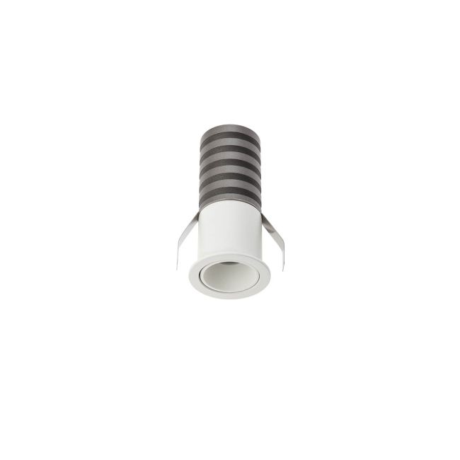 Corp de iluminat încastrat fix XPIKO cu LED 5W 2700K, Alb mat/Alb