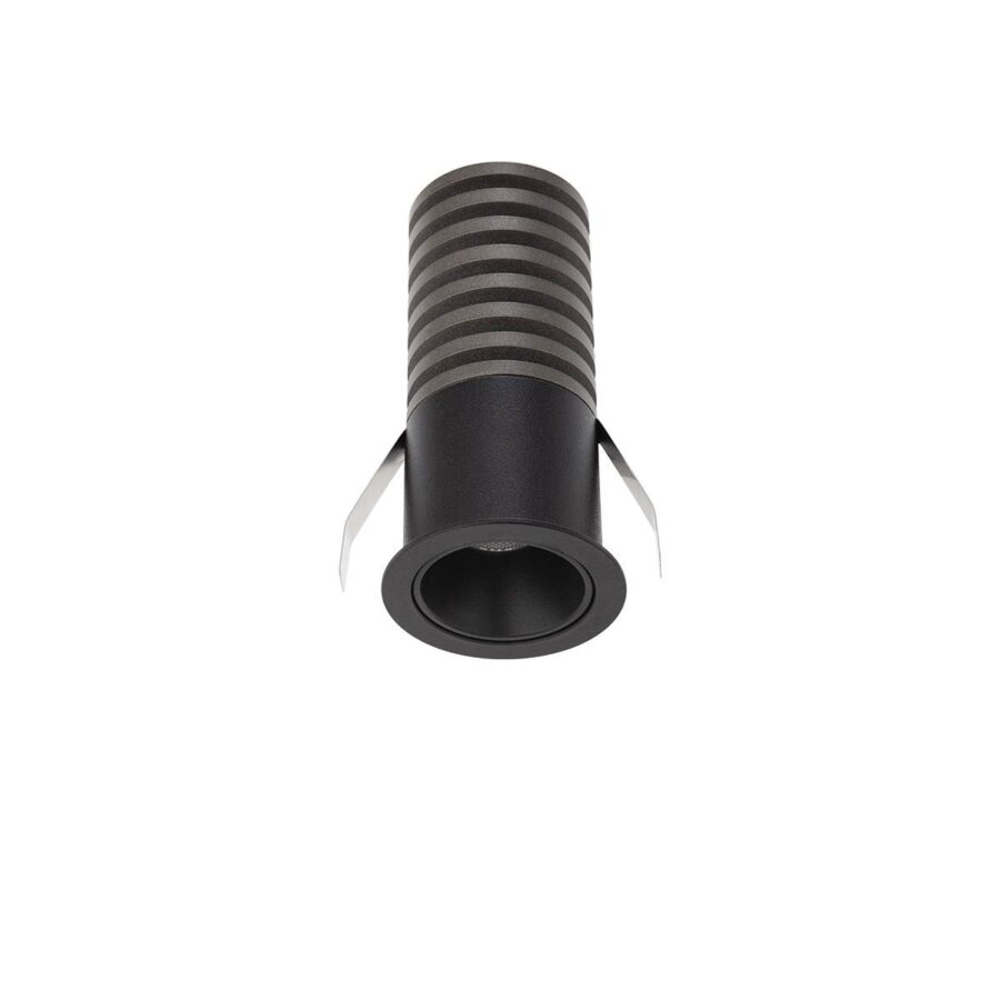 Corp de iluminat încastrat fix XPIKO cu LED 8W 3000K, Negru