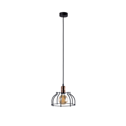 Suspensie de interior WORKSHOP C - Art. 6335, Nowodvorski, Negru