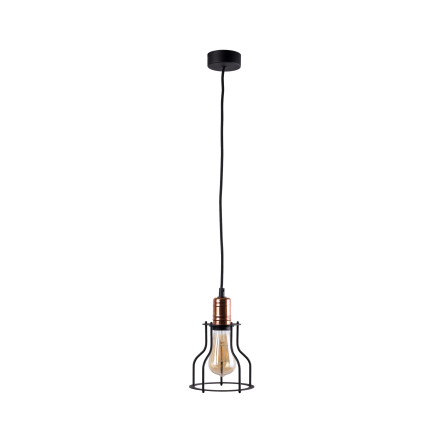 Suspensie de interior WORKSHOP B - Art. 6336, Nowodvorski, Negru